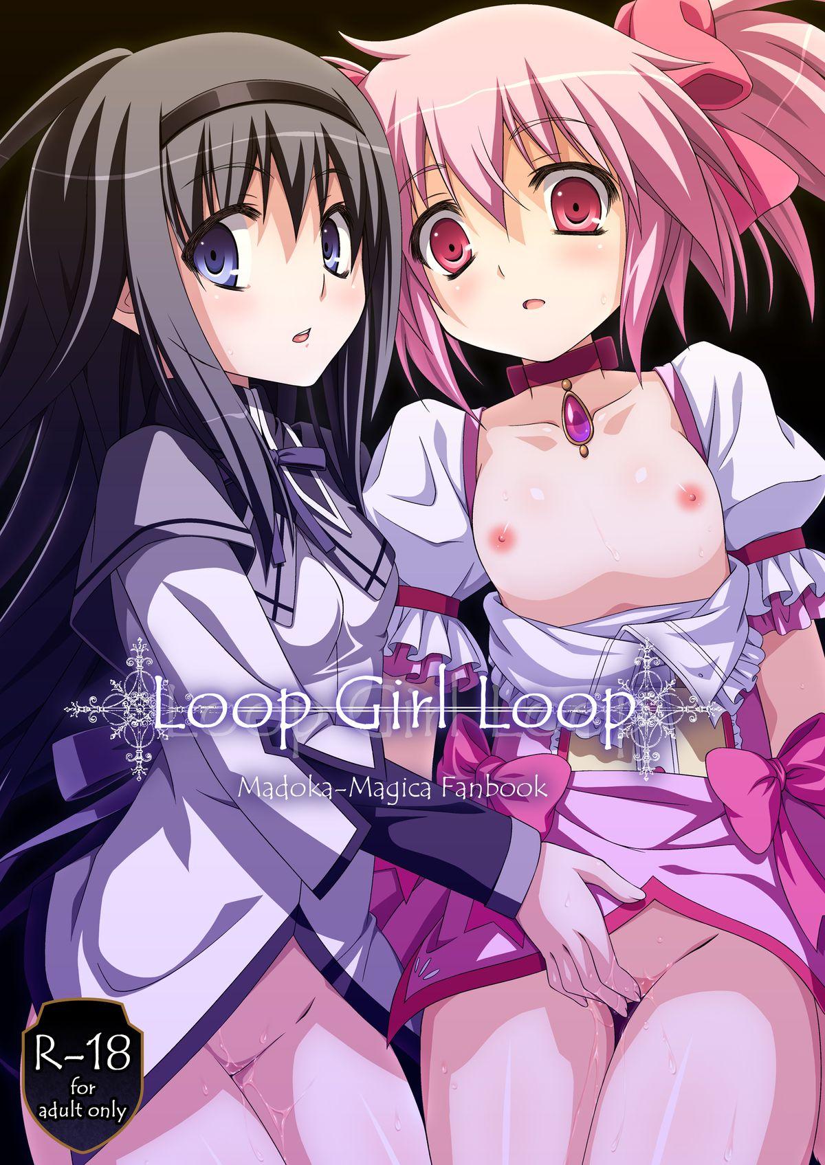 Teenage Girl Porn LOOP GIRL LOOP - Puella magi madoka magica Hot - Page 1