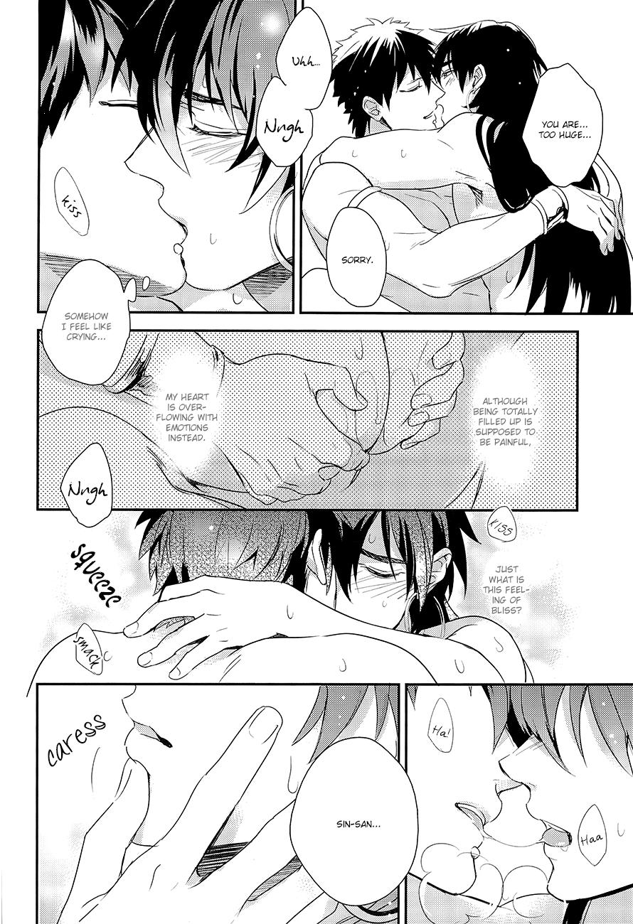 Spoon MasuShin ga Shoya ni Itaru Made | It’s Finally Masrur and Sinbad’s First Night - Magi the labyrinth of magic Bokep - Page 11