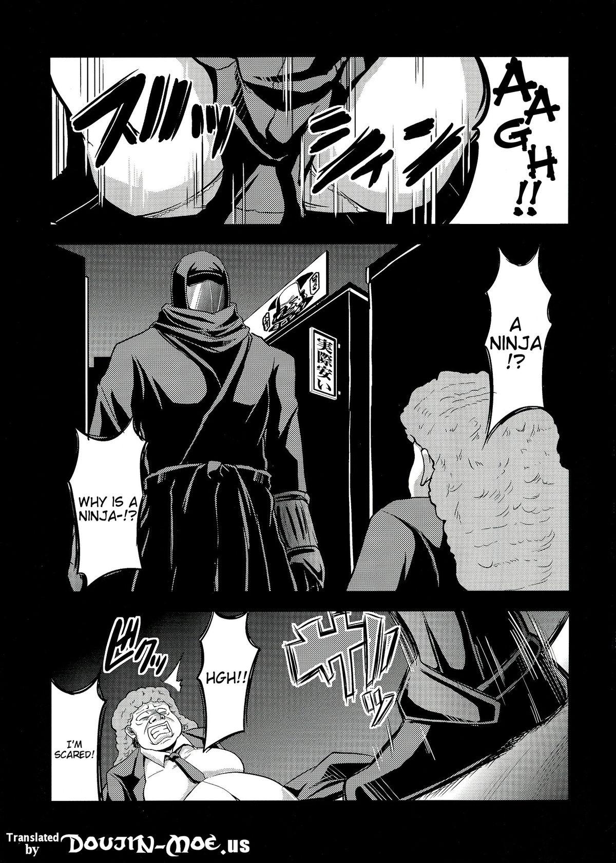 Hairy NINJASRAPER - Senran kagura Ninja slayer Japan - Page 2