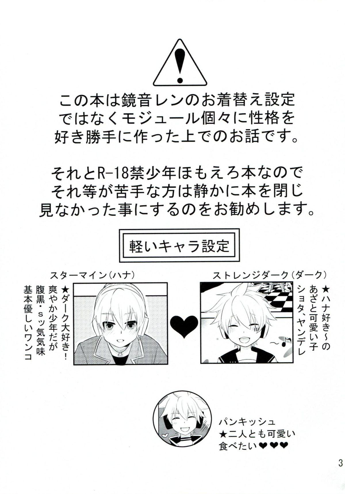 Gay Pawnshop Hanayami no Koi Gusuri - Vocaloid Foreskin - Page 2