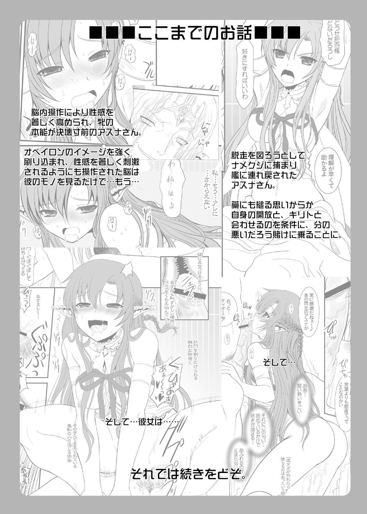 Big Slave Asuna On-Demand 2 - Sword art online Stepdad - Page 3