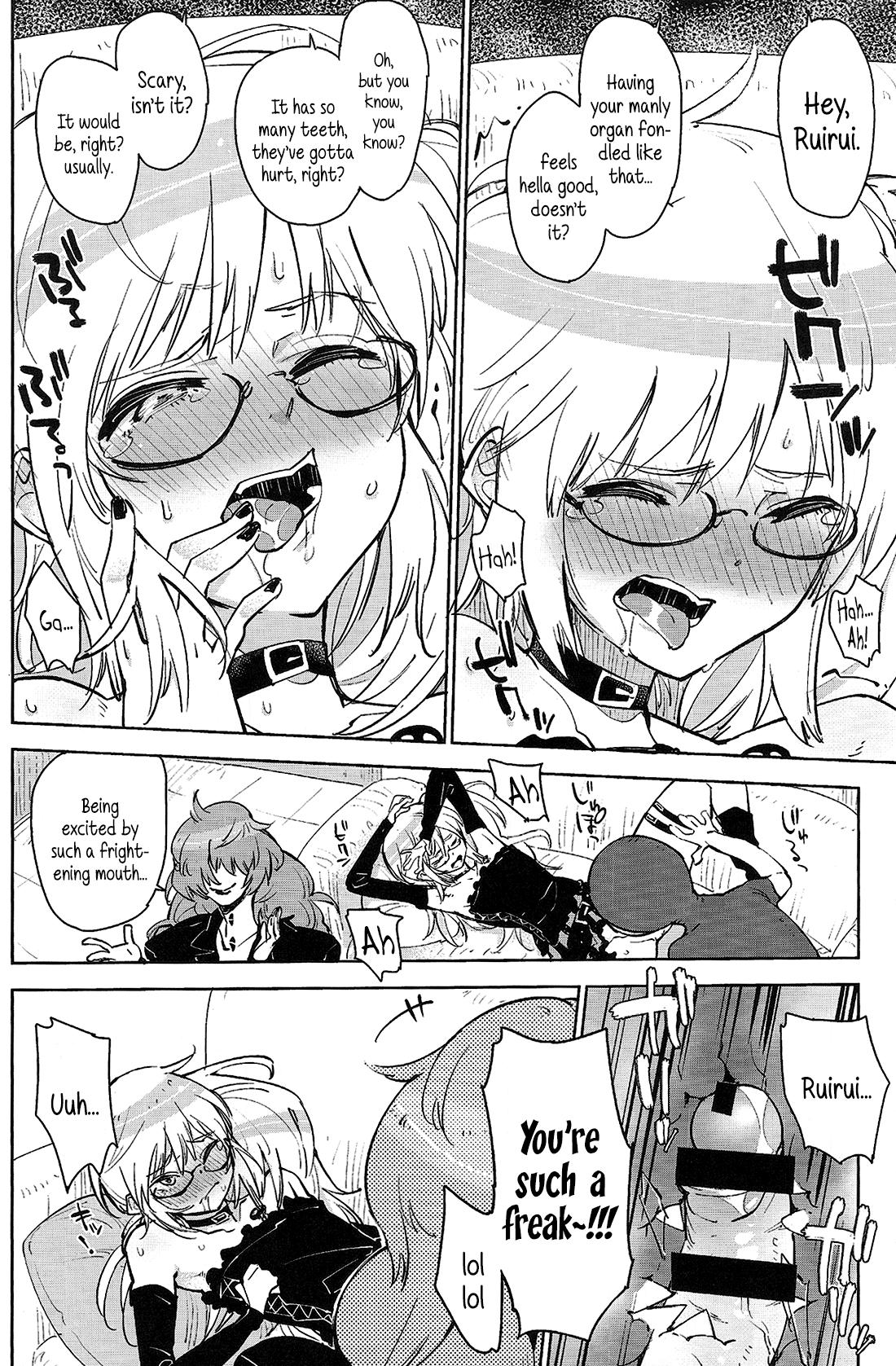 Pussylick Sunao ni Natta Ruirui wa, Hanadi Kawaii. | Nose bleeding, honest Ruirui is so cute. - Gatchaman crowds Women Fucking - Page 11