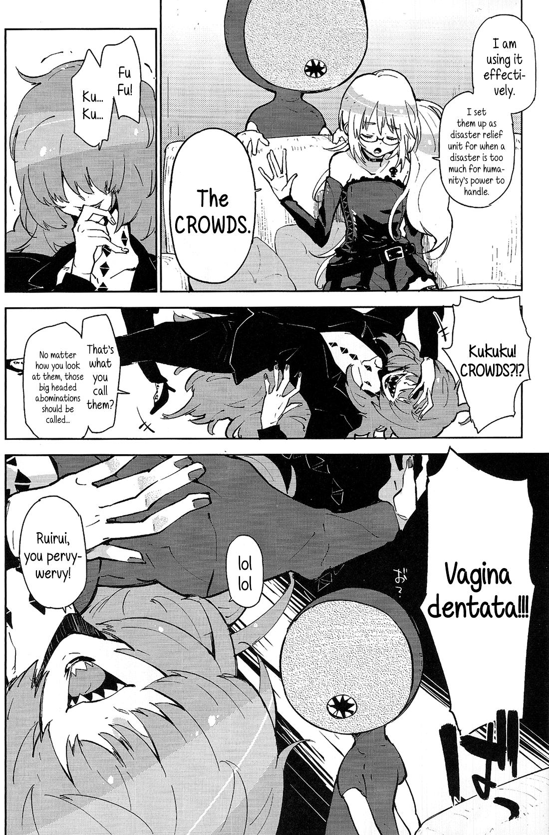 Amadora Sunao ni Natta Ruirui wa, Hanadi Kawaii. | Nose bleeding, honest Ruirui is so cute. - Gatchaman crowds Hd Porn - Page 5