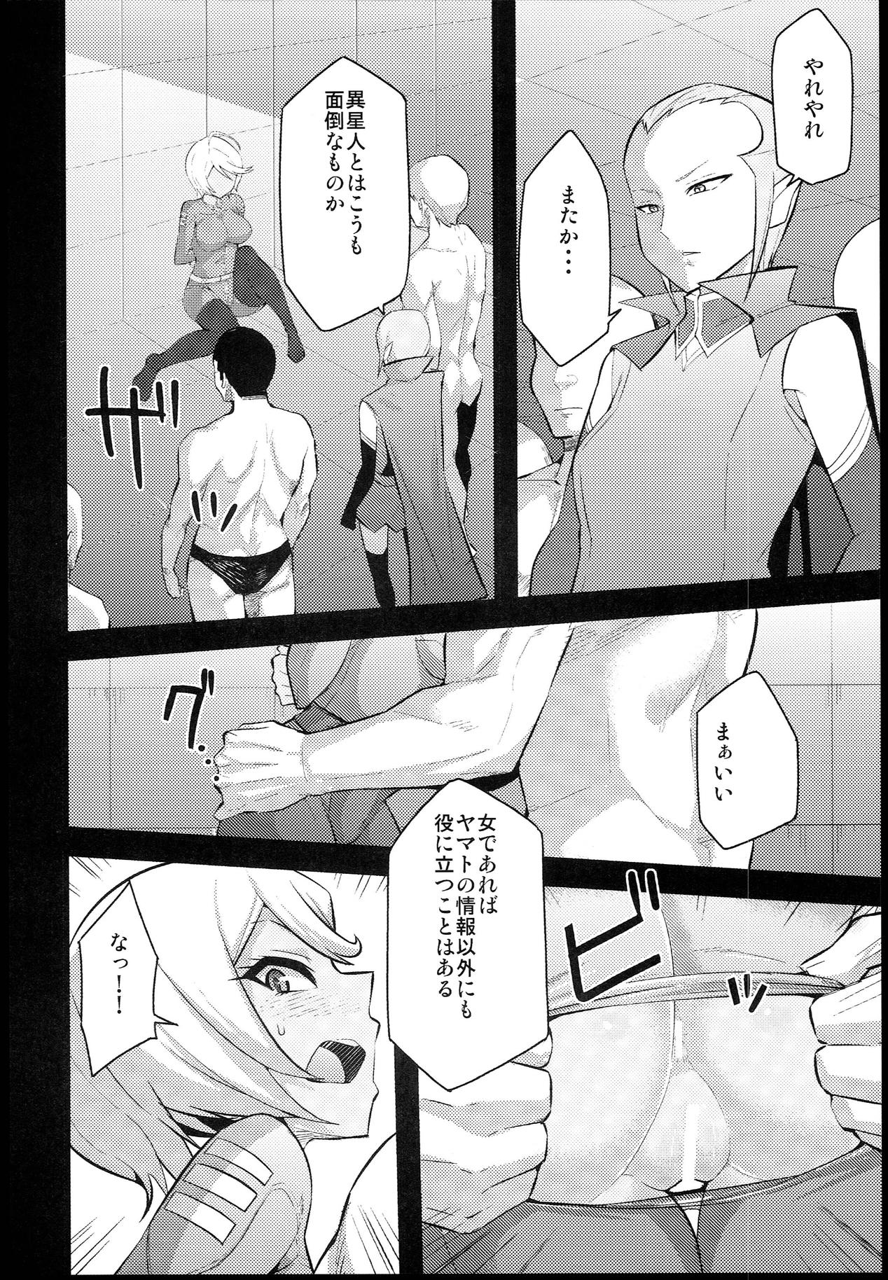 Humiliation Kassyoku Pilot - Space battleship yamato Wam - Page 6