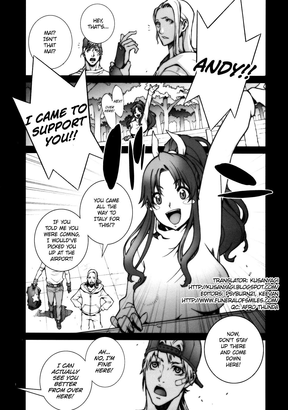 This Kachousen Ch. 1-5 - King of fighters Rough Sex Porn - Page 2