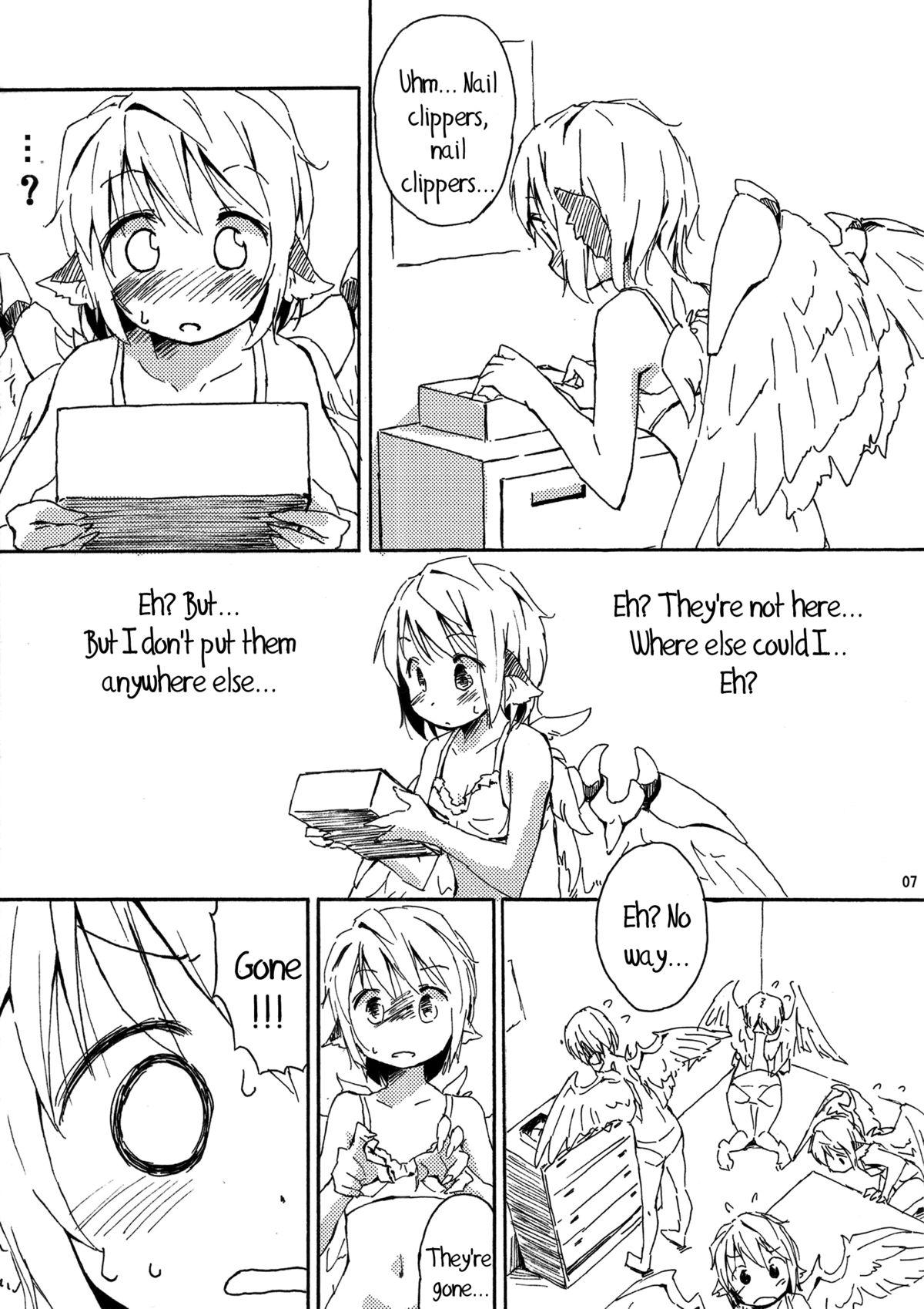 Hardcore Sex Tsumekiri Suzume | Nail Clipping Sparrow - Touhou project Fingering - Page 6