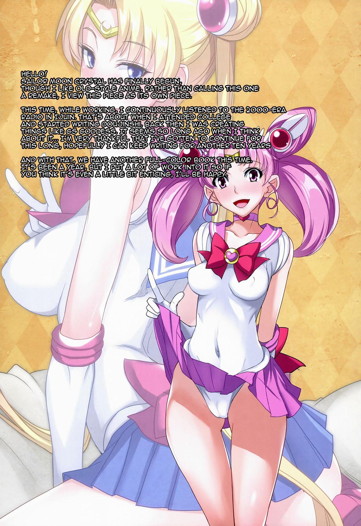 Titfuck Getsu Ka Sui Moku Kin Do Nichi Full Color 3 - Sailor moon Facesitting - Page 2