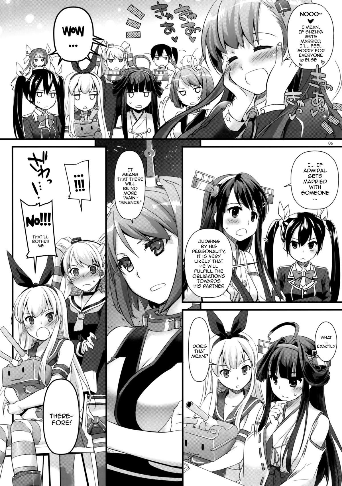Stepsiblings D.L. action 88 - Kantai collection Private Sex - Page 5