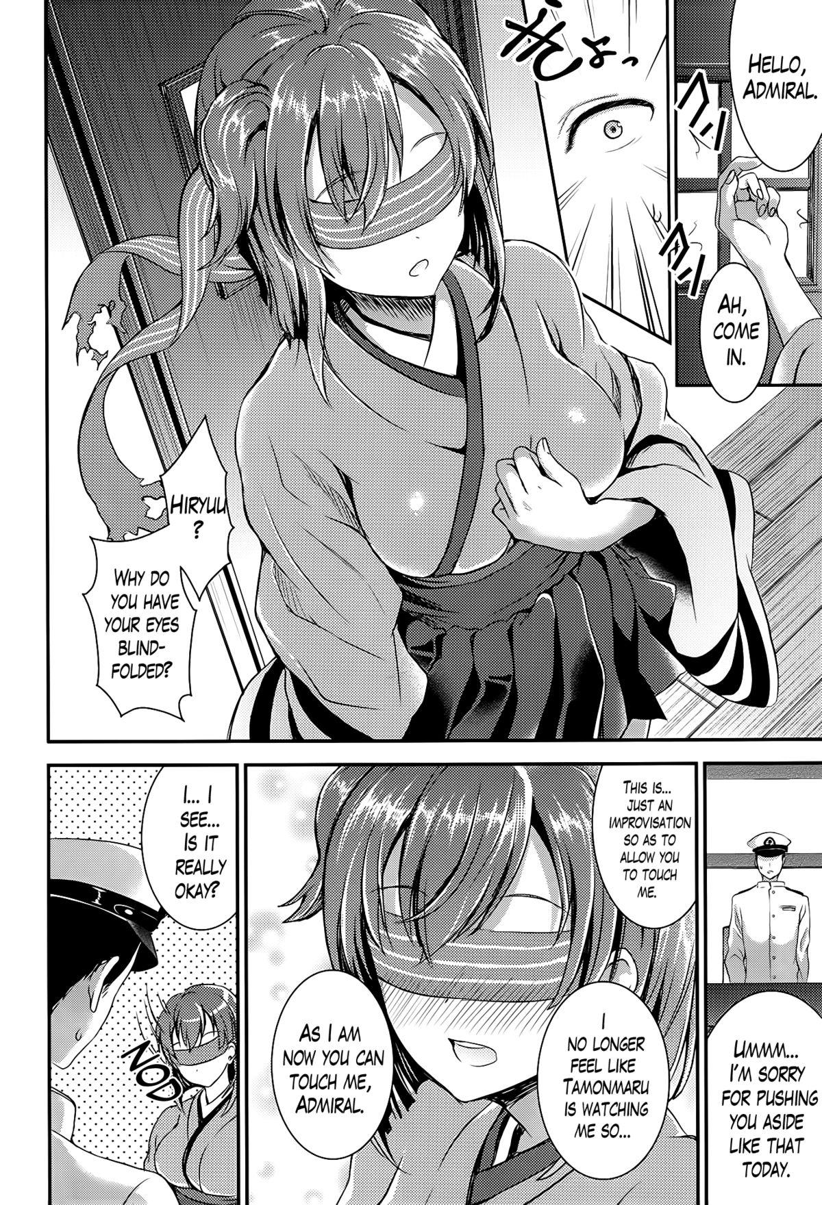 Girlfriends Osawari Shitemo Ii desuyo | You Can Touch Me, You Know? - Kantai collection Spreadeagle - Page 6