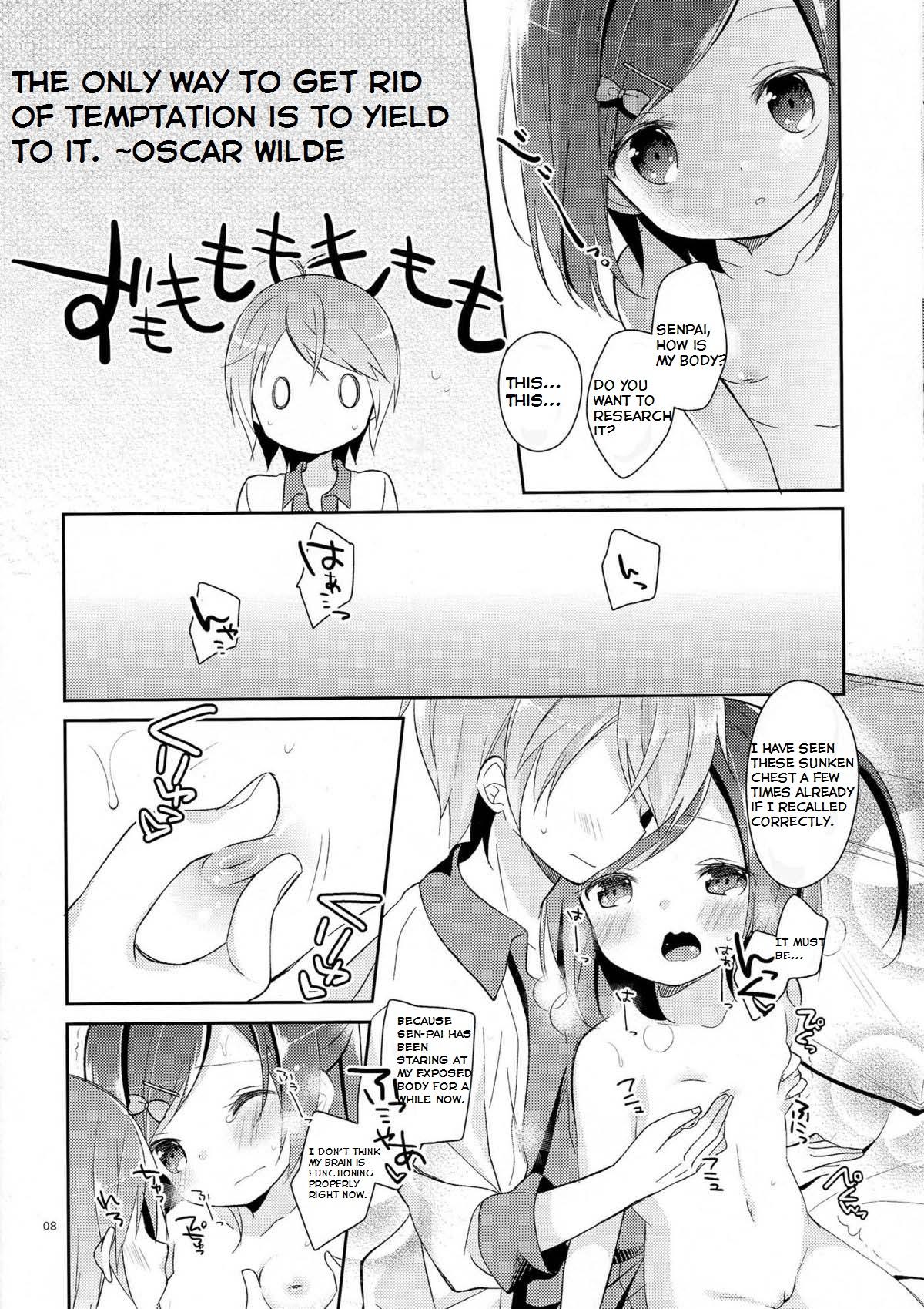 Teasing Compared to Big Tits, I Prefer The Flavorful Small Chest. I Love Girls with Modest Chest in The World The Most - Hentai ouji to warawanai neko Chica - Page 7