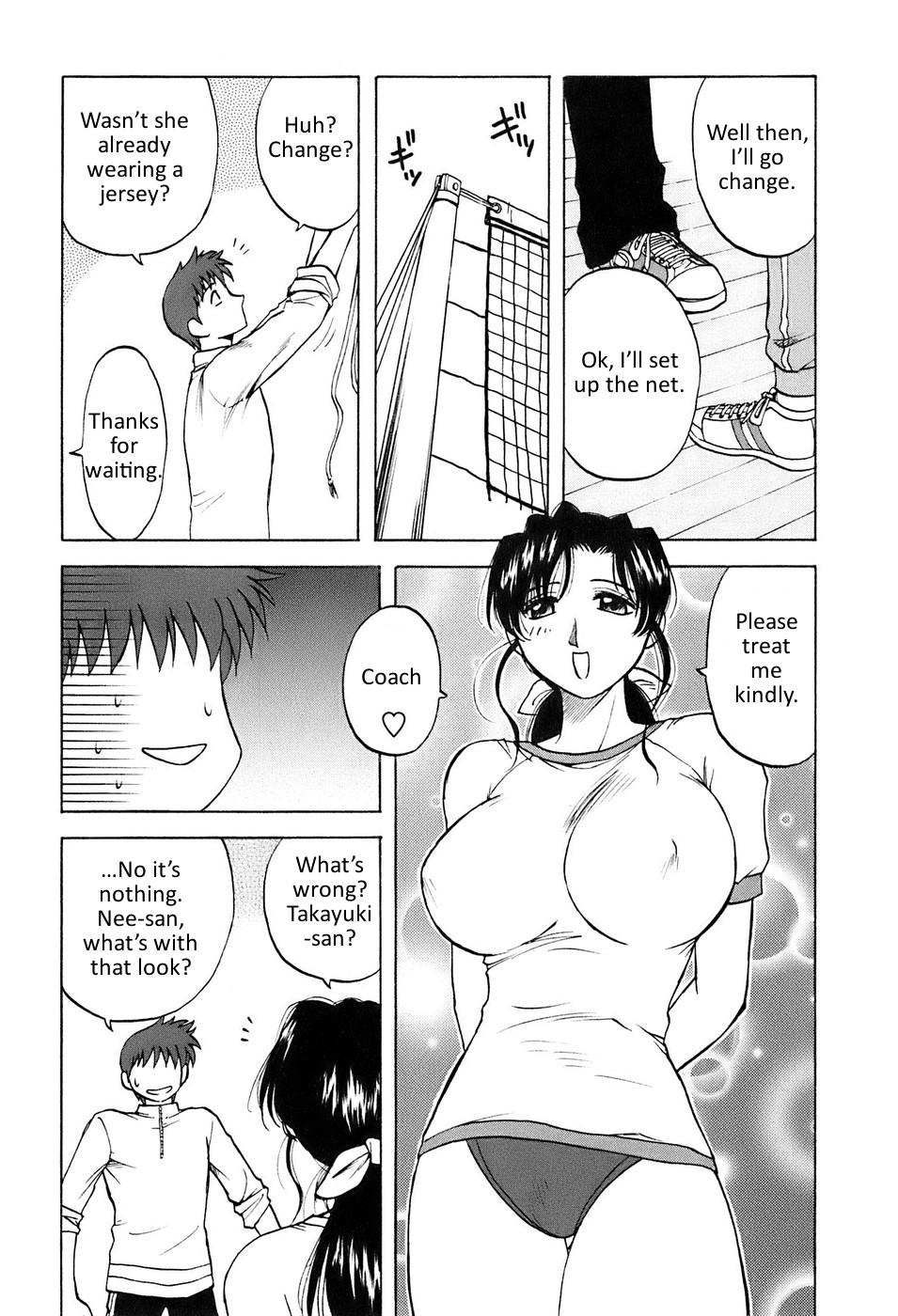 Whooty Okusan Volley | Madam Volleyball Ch. 1 Moan - Page 10