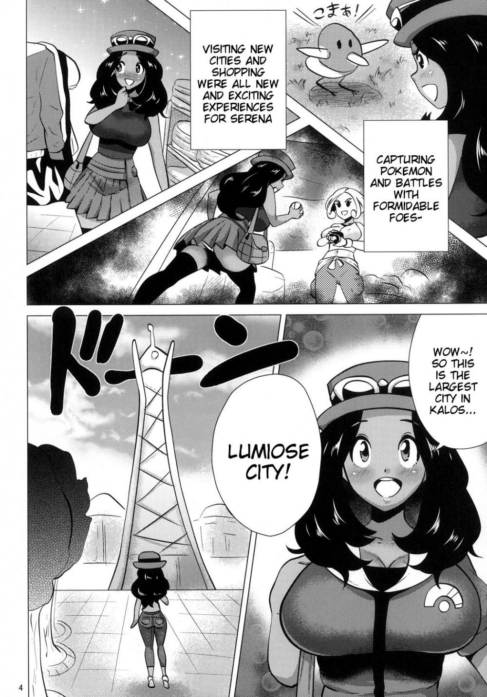 Transexual Mega Bitch Serena - Pokemon Neighbor - Page 4