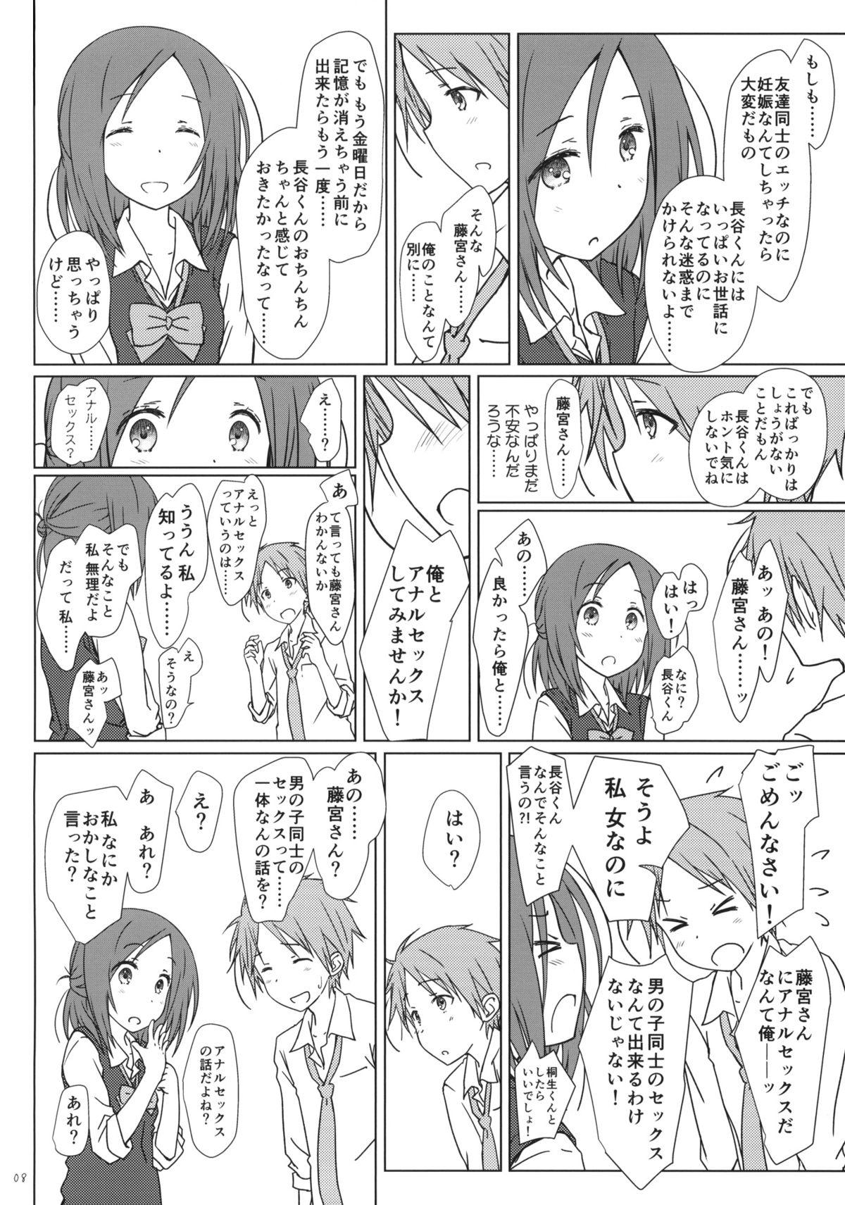 Face "Tomodachi to no Sex no Tsuzuki." - One week friends Travesti - Page 7