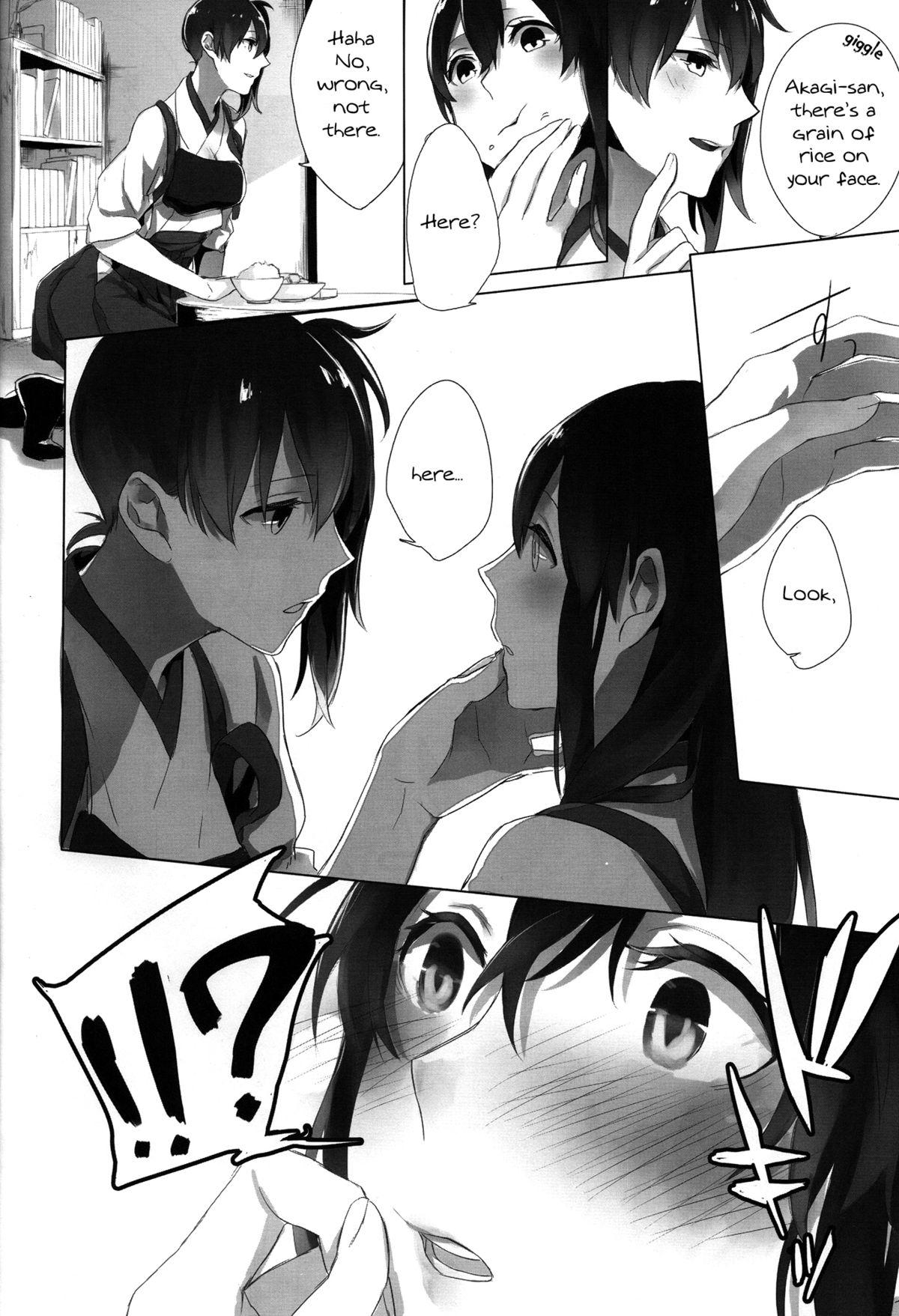 Nudist Ippai Taberu Kimi ga Suki! | I love the one who eats a lot - Kantai collection Latino - Page 5