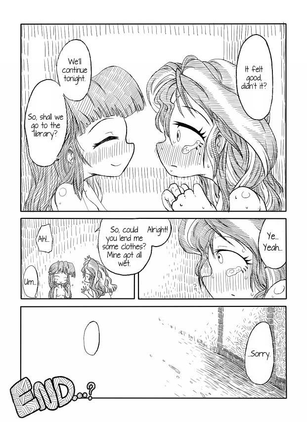 Morocha Twi to Shimmer no Ero Manga | The Manga In Which Sunset Shimmer Takes A Piss - My little pony friendship is magic First Time - Page 14
