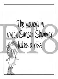 Black Hair Twi To Shimmer No Ero Manga | The Manga In Which Sunset Shimmer Takes A Piss My Little Pony Friendship Is Magic Celebrity Sex Scene 1