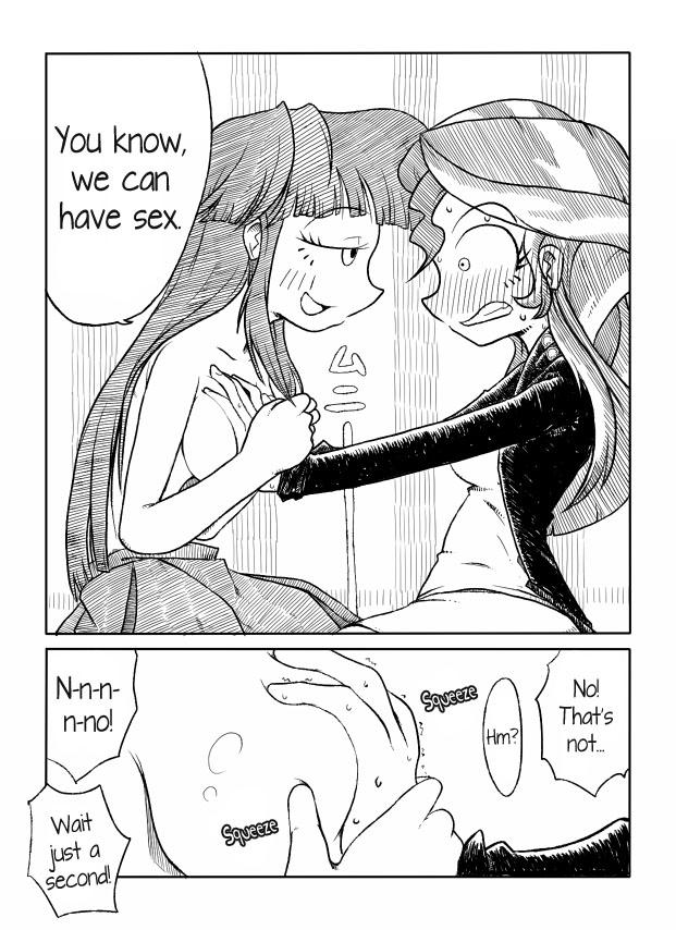 Twi to Shimmer no Ero Manga | The Manga In Which Sunset Shimmer Takes A Piss 6
