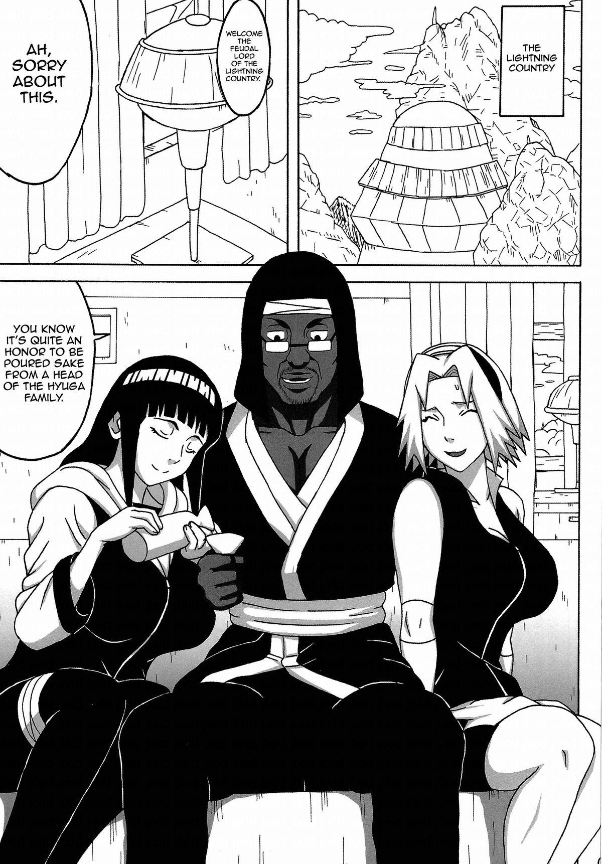 Straight Porn SakuHina - Naruto Nylons - Page 2