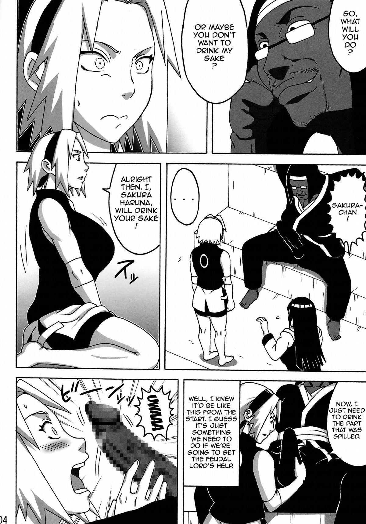 Straight Porn SakuHina - Naruto Nylons - Page 5