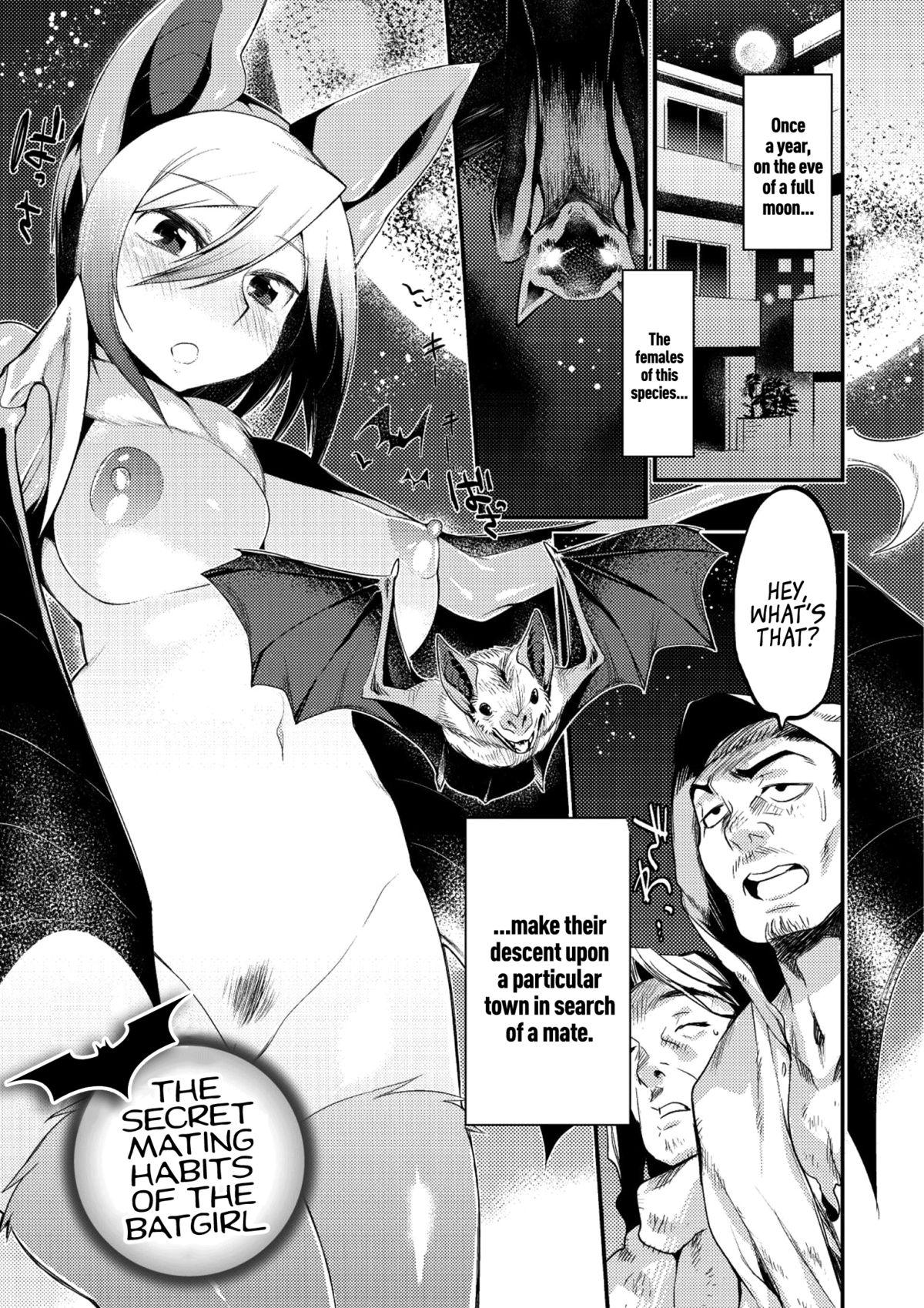 Por Jitsuroku! Koumori Onna-tachi no Hanshokuki | The Secret Mating Habits of the Batgirl Gaydudes - Page 1