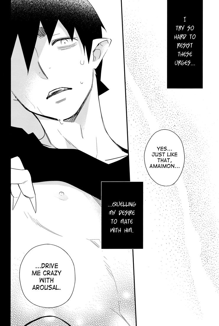 Sloppy Blowjob SWEET EMOTION - Ao no exorcist Stripping - Page 10