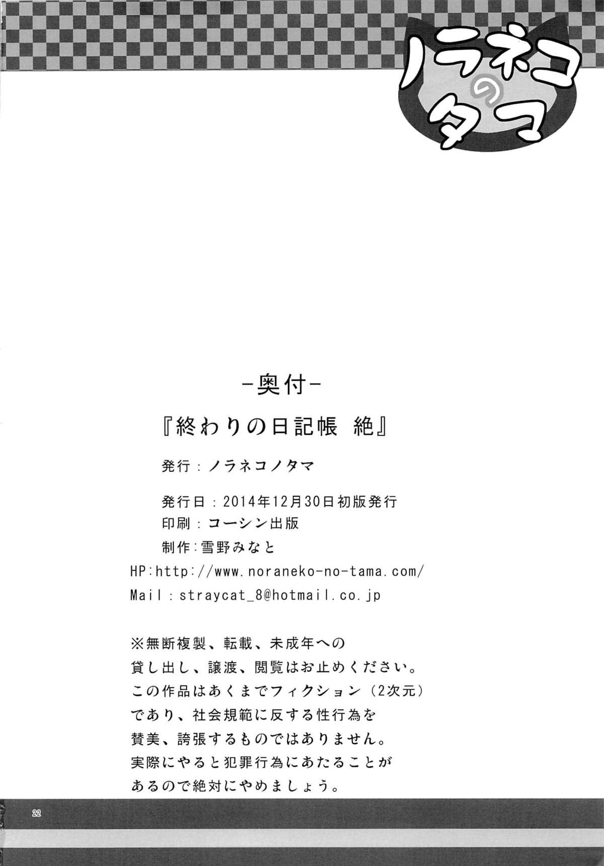 Collar Owari no Nikkichou Zetsu Soloboy - Page 21