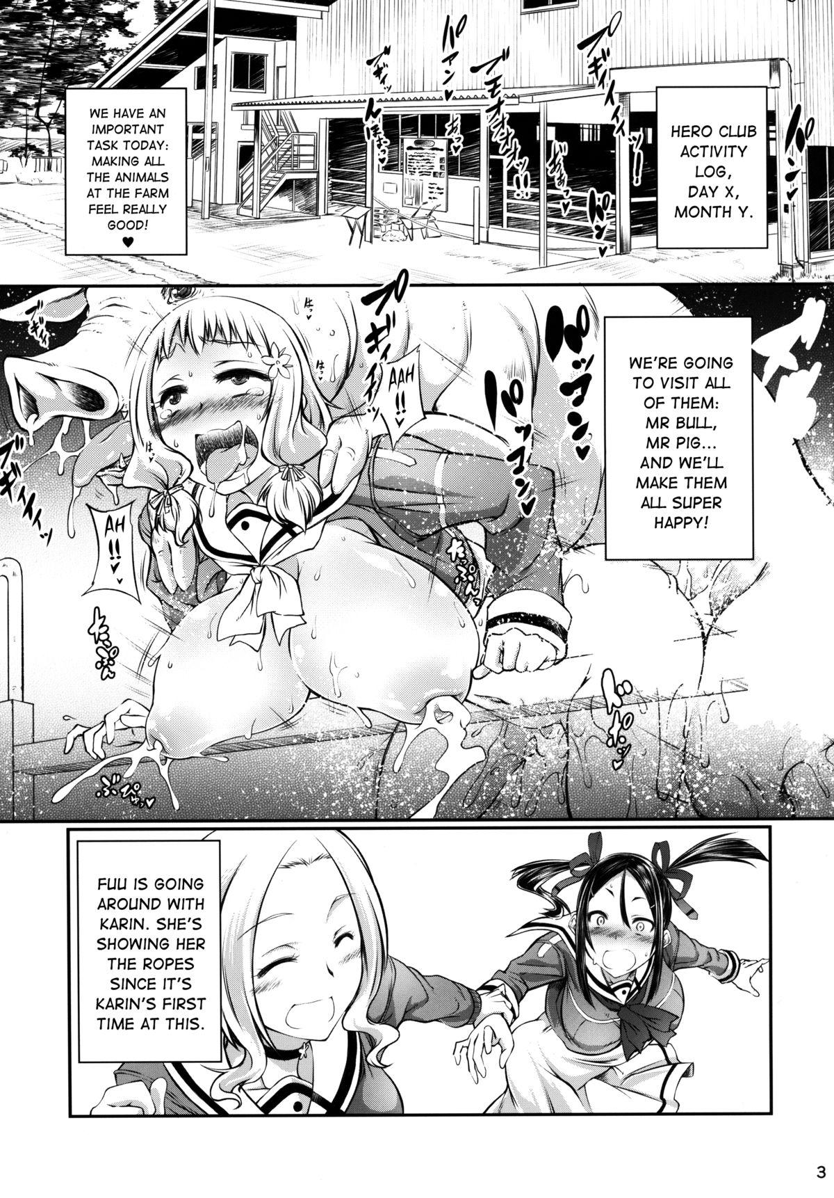 Putaria The Hero Club Bestiality Log Family Sex - Page 2