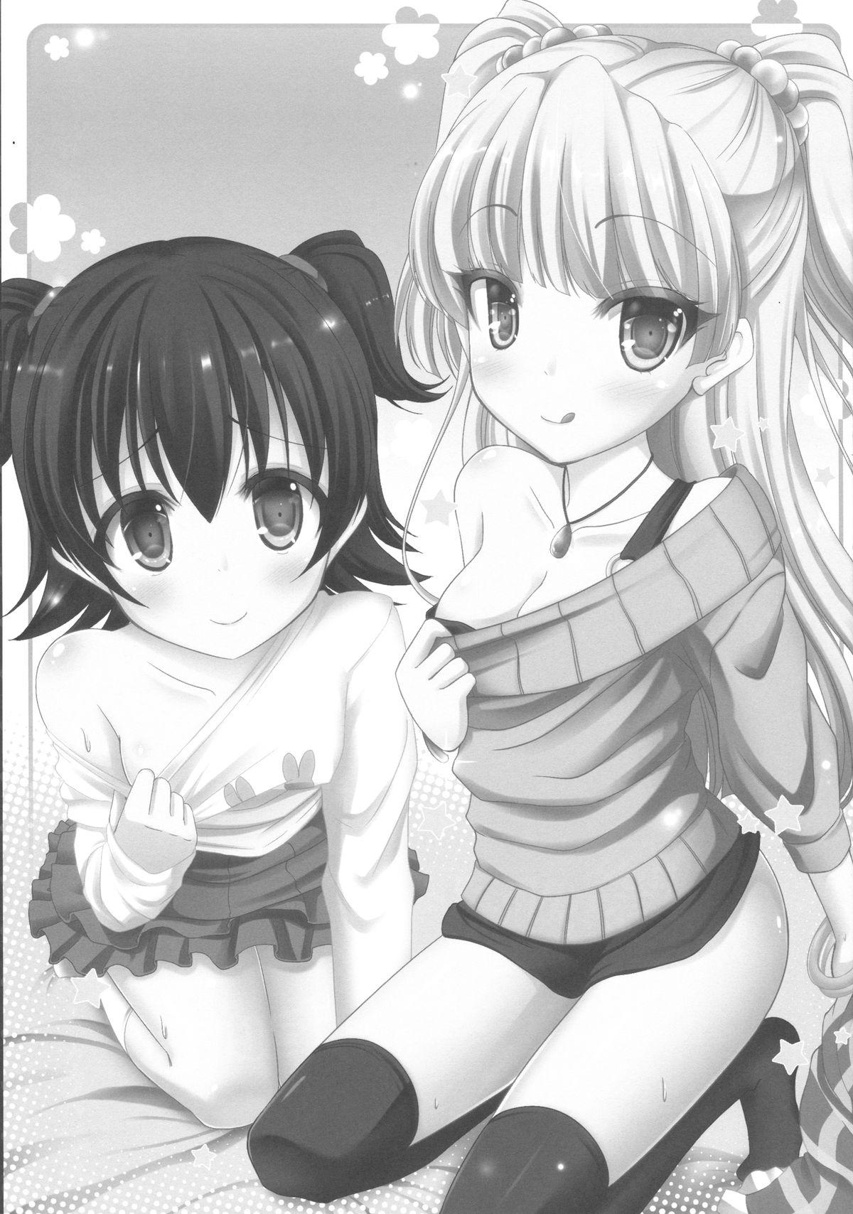 Adult Rika Miria no Gohoubi Time - The idolmaster Seduction Porn - Page 2