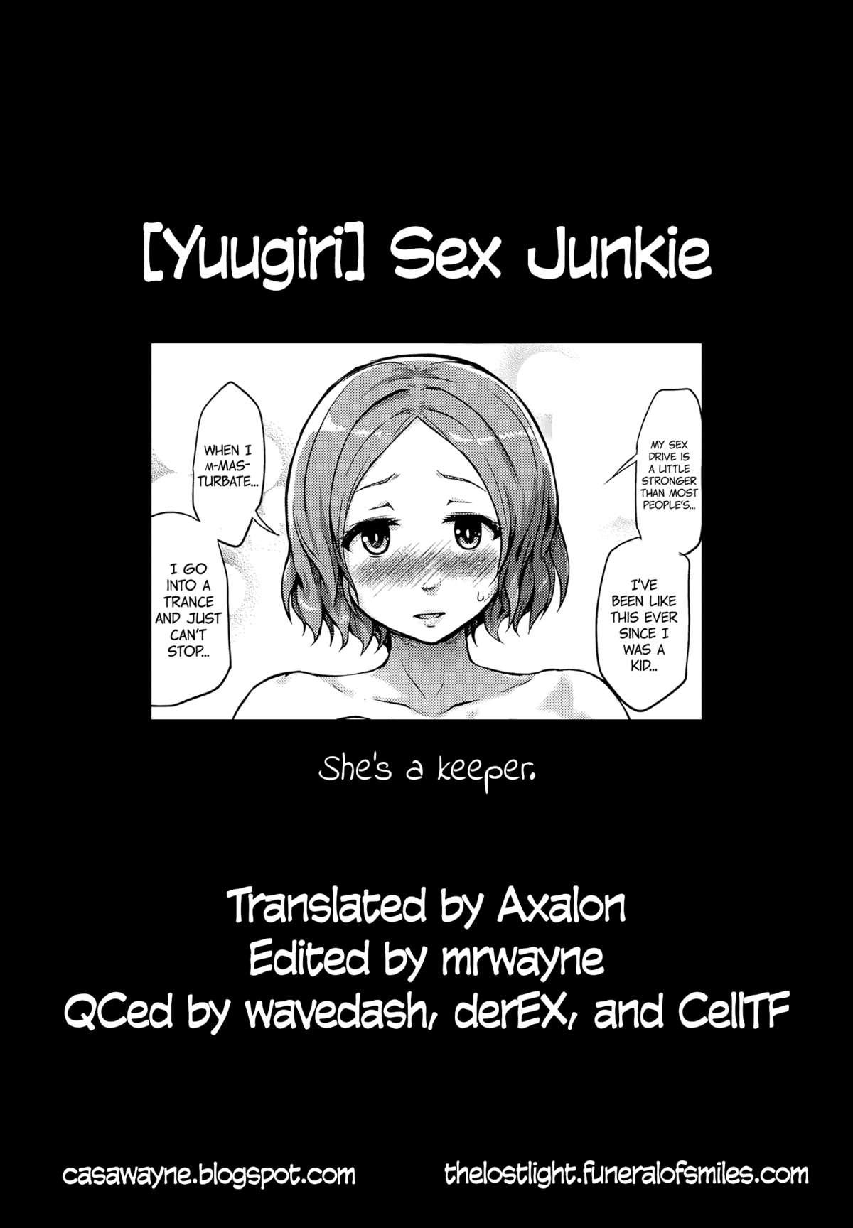 Hoe Seiso-kei Sex Junkie | Sex Junkie Pounded - Page 25