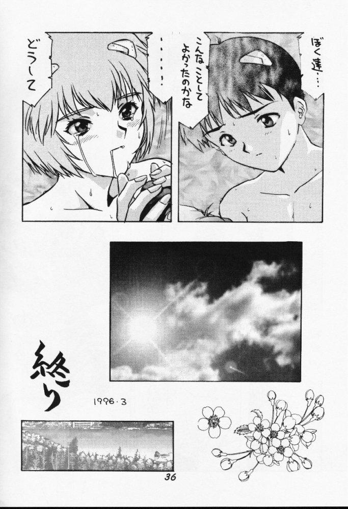 Cumming Mou, Kizutsuite mo ii - Neon genesis evangelion Cash - Page 36