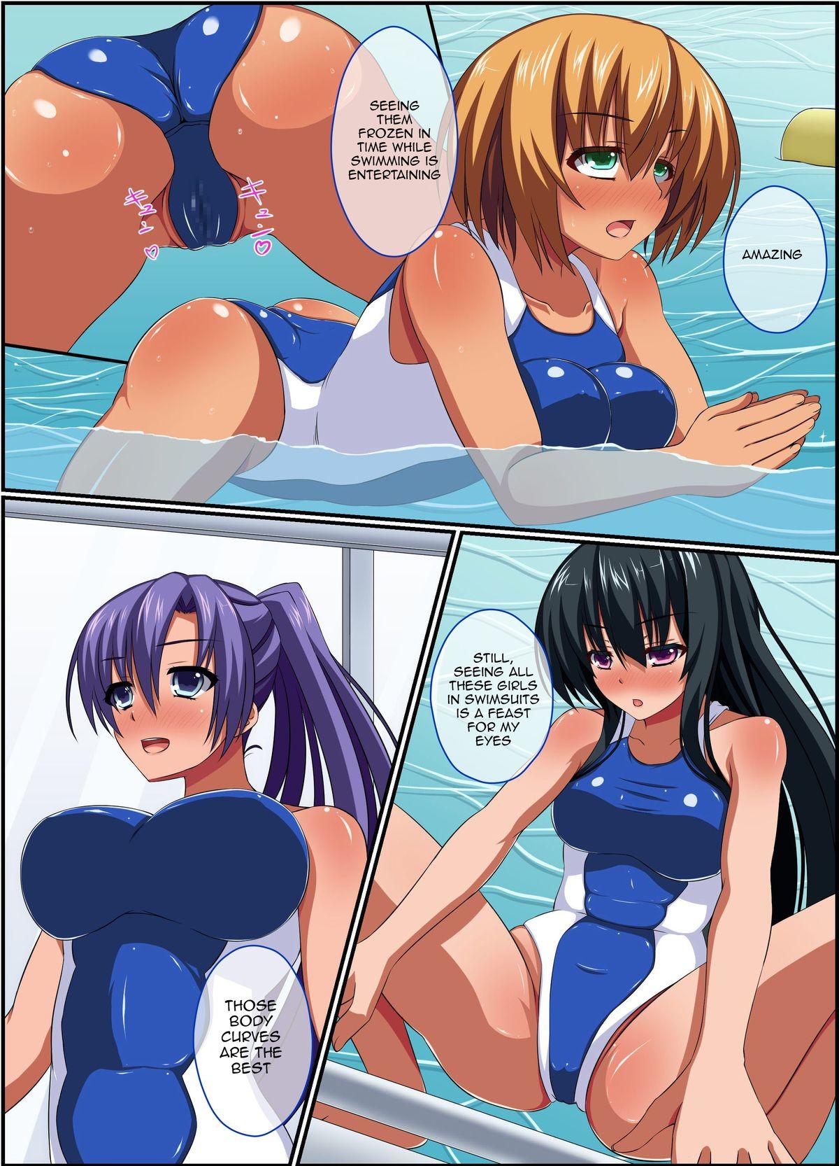 Belly Ase de Muremure no Joshi o Jikan o Tomete Okasu ~ Sports Gym Hen | Stopping Time to Violate Women While Horny With Sweat - Sports Gym Edition Anal Sex - Page 8