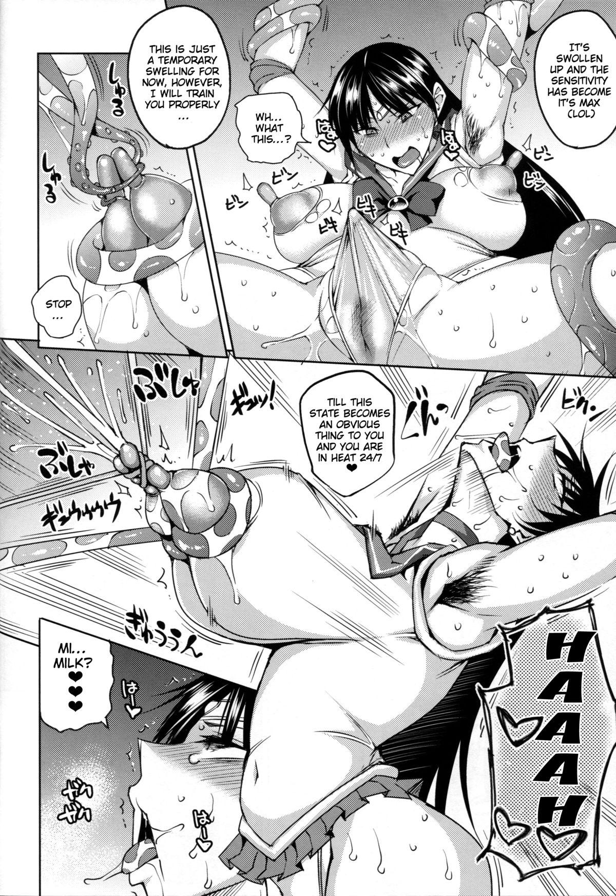 Free Amateur Porn 20 Nengo no, Sailor Senshi o Kakyuu Youma no Ore ga Netoru 2 | 20 Years Later A Lesser Youma Like Me Slept with the Sailor Senshi 2 - Sailor moon Free Petite Porn - Page 9