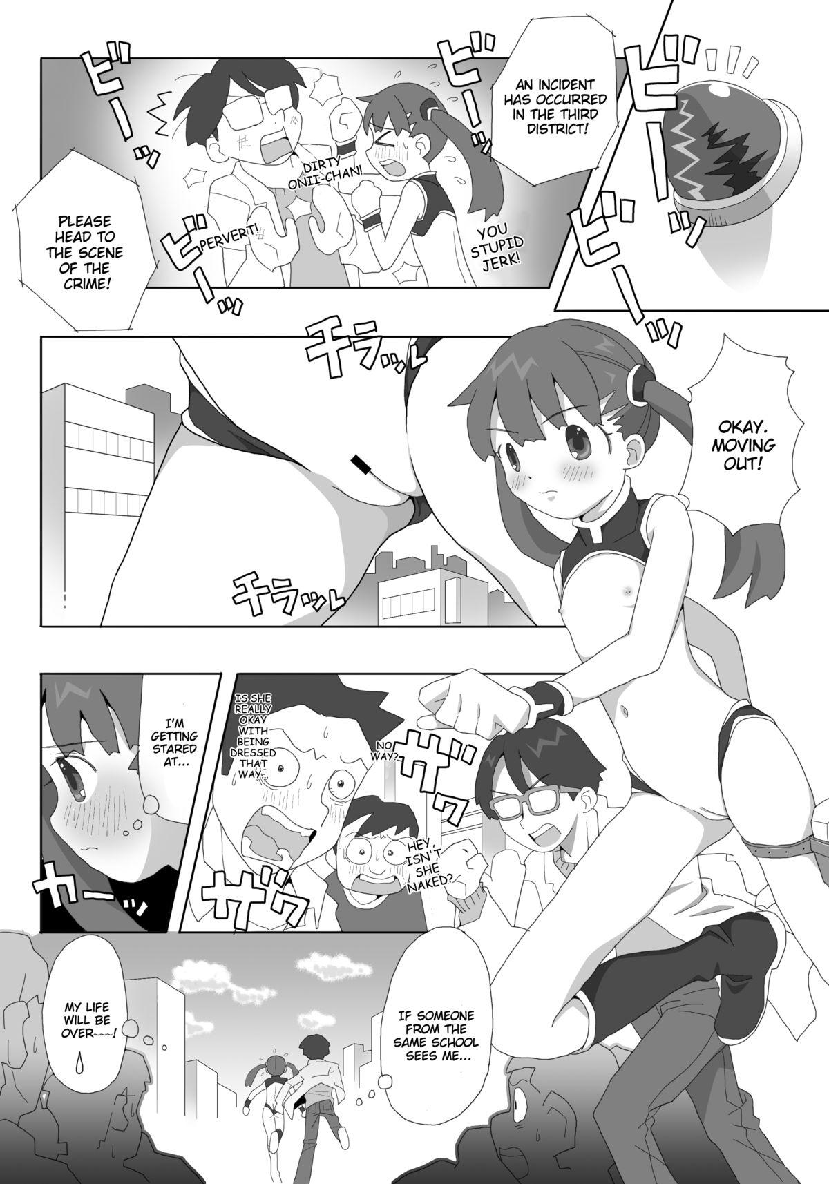 Free Blow Job Kagirinaku Zenra ni Chikai Kakkou de Battle Shichatta☆ Transsexual - Page 6