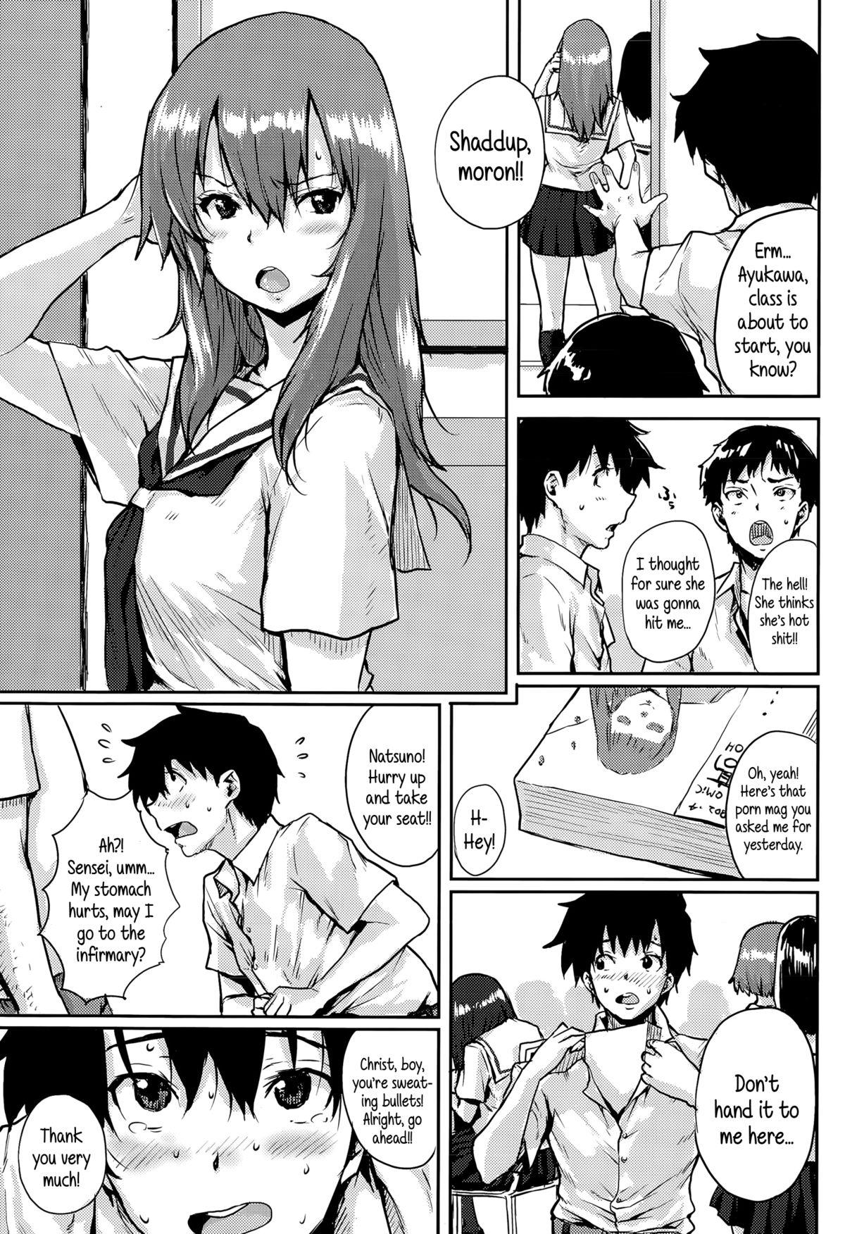 Missionary Position Porn Nazo no Tenkousei | The Mysterious Transfer Student Exibicionismo - Page 3