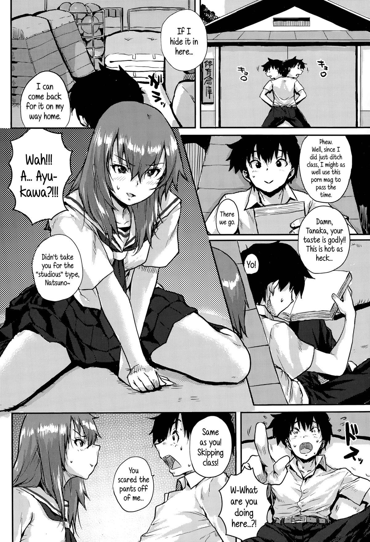 Threesome Nazo no Tenkousei | The Mysterious Transfer Student Teenporno - Page 4