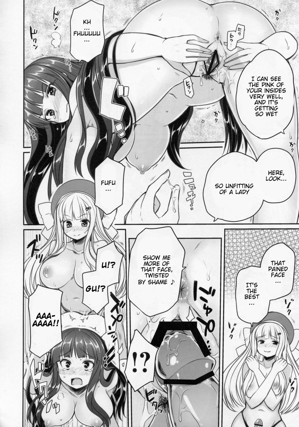 Black Gay Senran Chichi Ninmai - Ikaruga Tai Yomi no Maki - Senran kagura Leite - Page 10