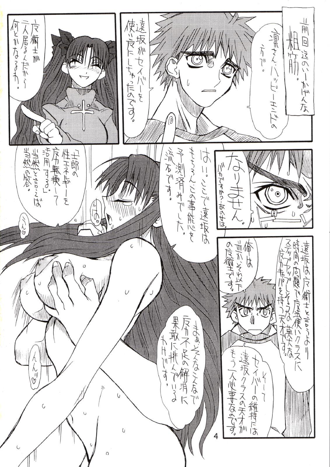 Transex Corn 2 - Fate stay night Strap On - Page 3