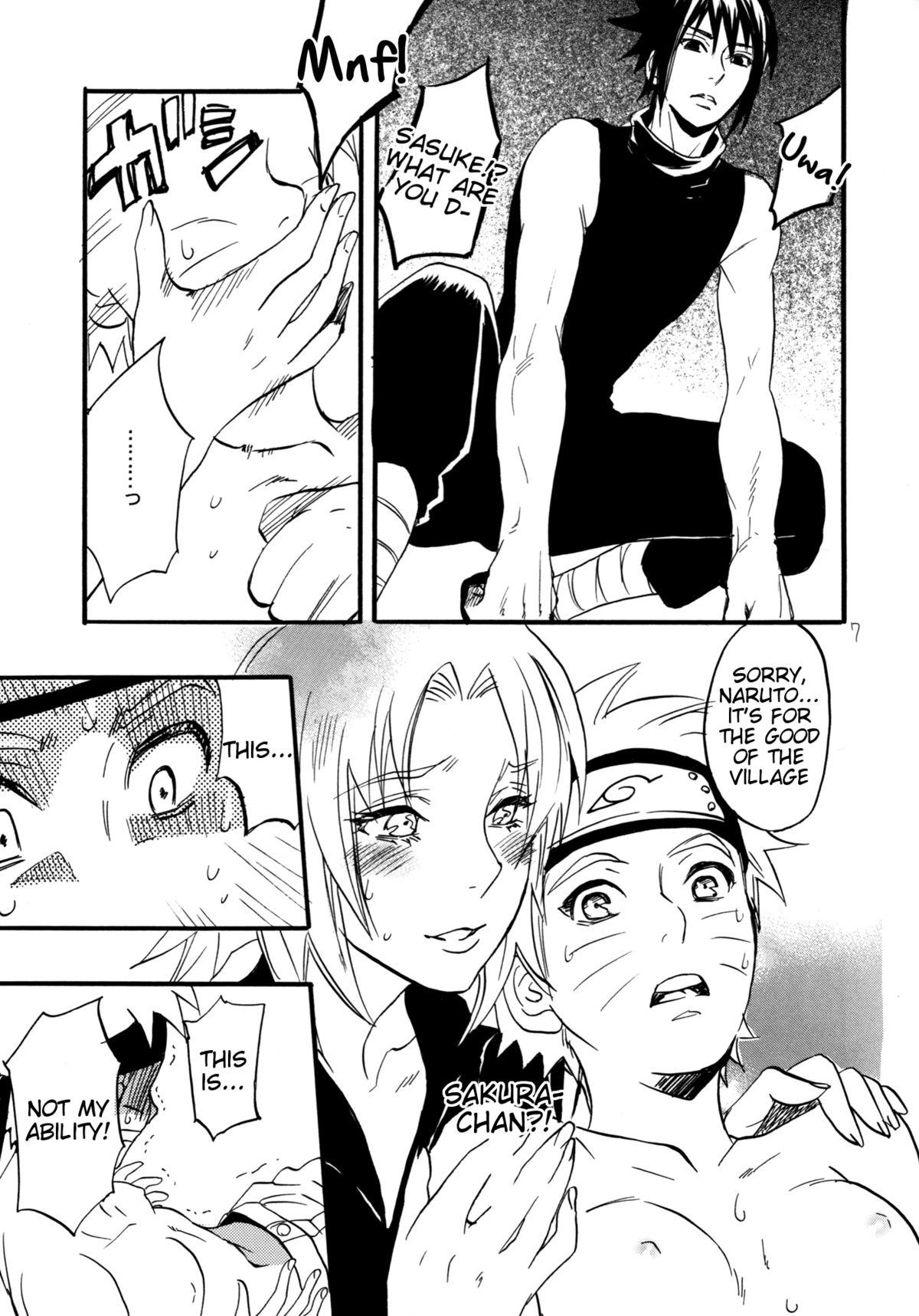 Farting Three-Man Cell ga Iroiro Okashii - Naruto Tattoo - Page 5