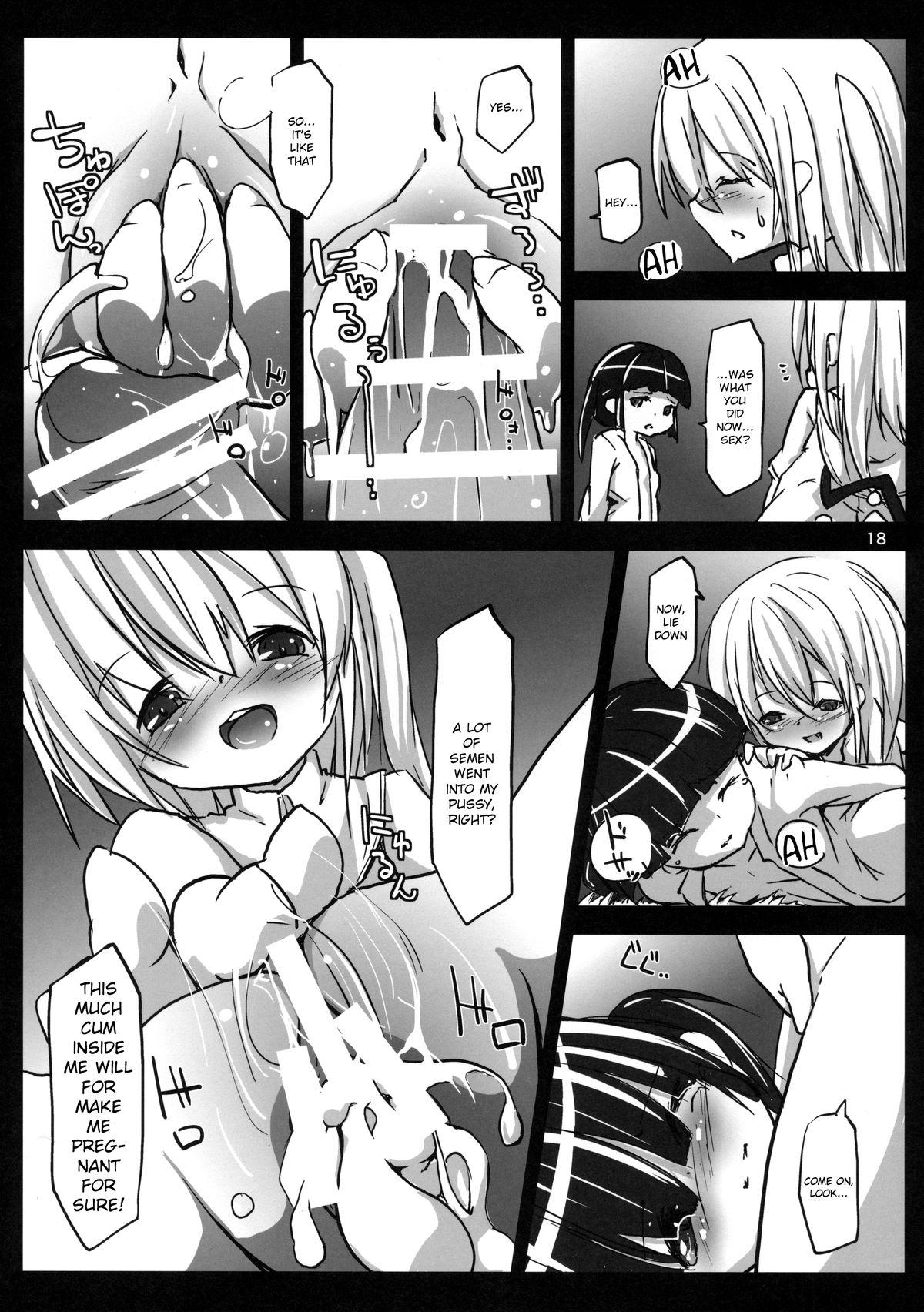 (C86) [Nanika (Sakuna)] Akuma no Asobi -Kodomo no Tsukurikata- | Devil's Play -Baby Making- (Touhou Project) [English] [Cazzeggione] 18