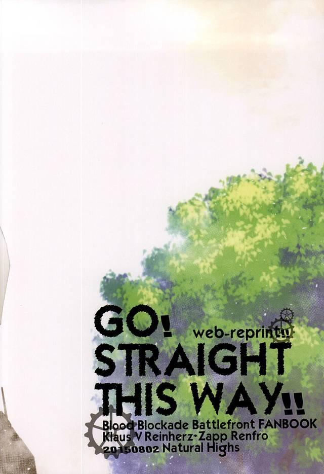 Cogiendo GO! STRAIGHT THIS WAY!! - Kekkai sensen Virginity - Page 50