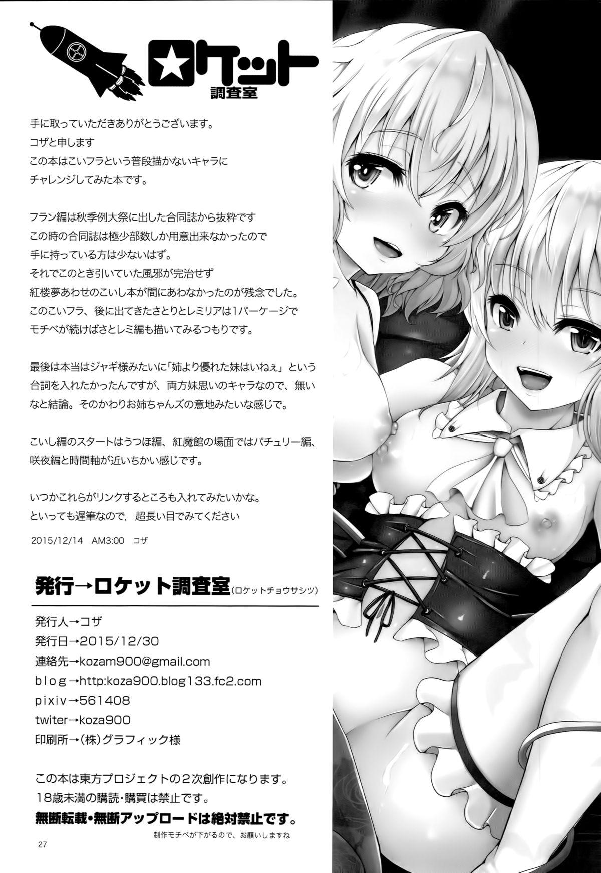 Xxx KoiFla Dream Party - Touhou project Teacher - Page 28