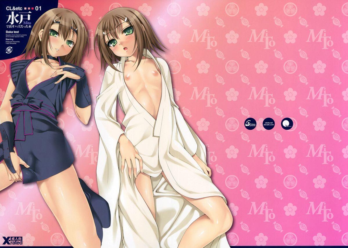 Lesbians CL&orz ～Mito de Dasu hazudatta Hon～ - Baka to test to shoukanjuu Gritona - Page 2