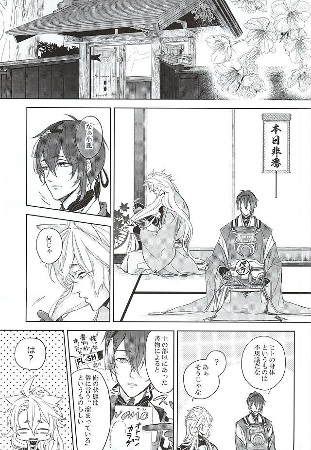 Sapphic Erotica Hiban ga Futari - Touken ranbu Bunda Grande - Page 2