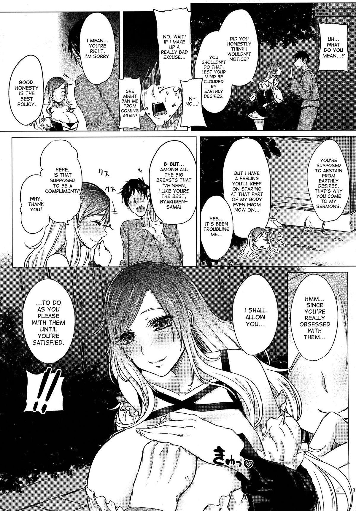 Cuckolding Paizuri ni Korosareru version. Hijiri Byakuren - Touhou project Big Ass - Page 4