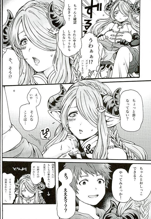 Perverted Tsuyokute Yasashii Onee-san - Granblue fantasy Asstomouth - Page 4