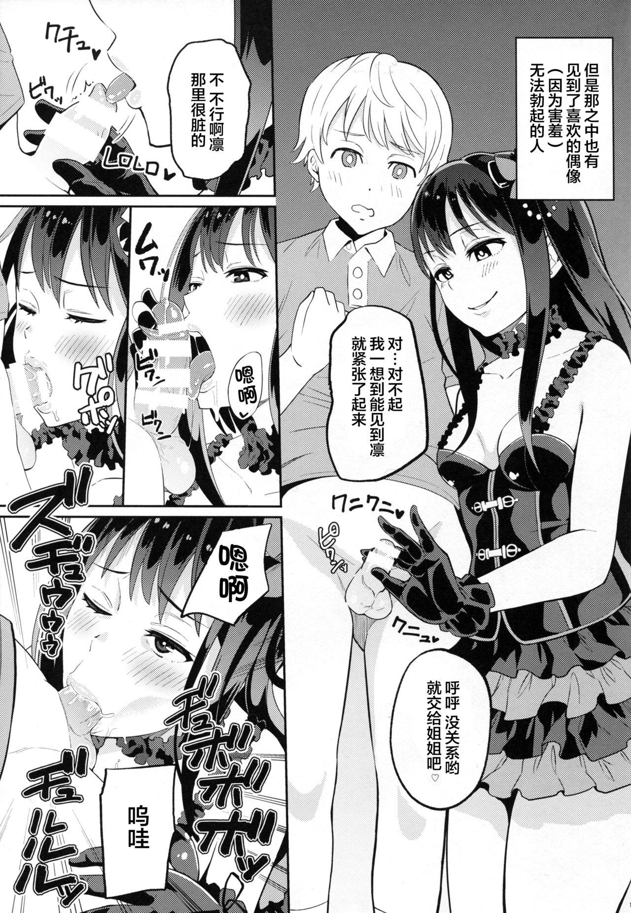 Hardcore Porn Free Micchaku Shuzai Document Shibuya Rin Idol no Sugao - The idolmaster Pasivo - Page 11