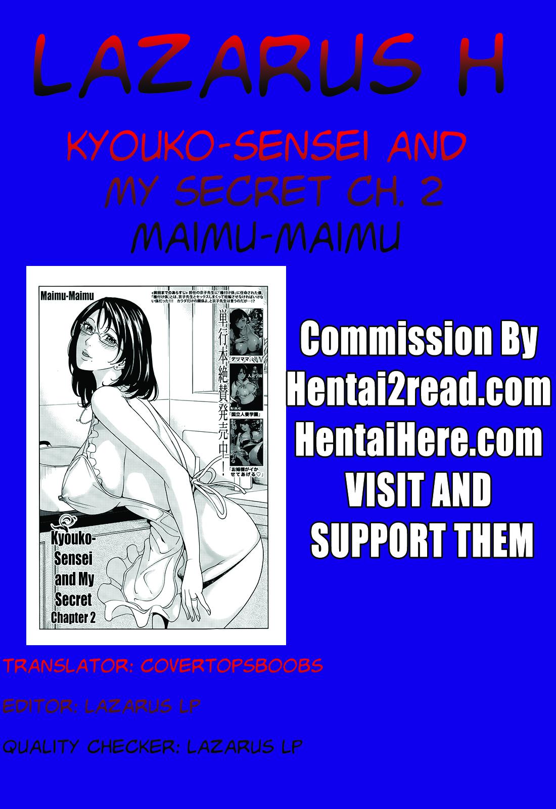 Titties [Maimu-Maimu] Kyouko Sensei to Boku no Himitsu | Kyouko-sensei and My Secret Ch. 1-2 [English] [Lazarus H] Mexico - Page 62