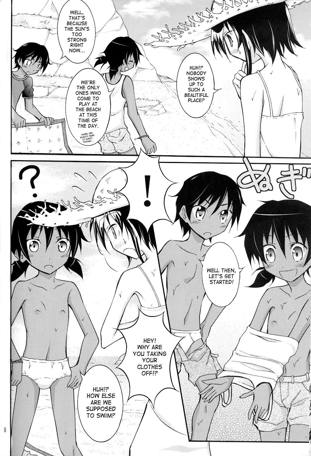 Anal Play Supponpon de Umi Asobi! Uncensored - Page 8