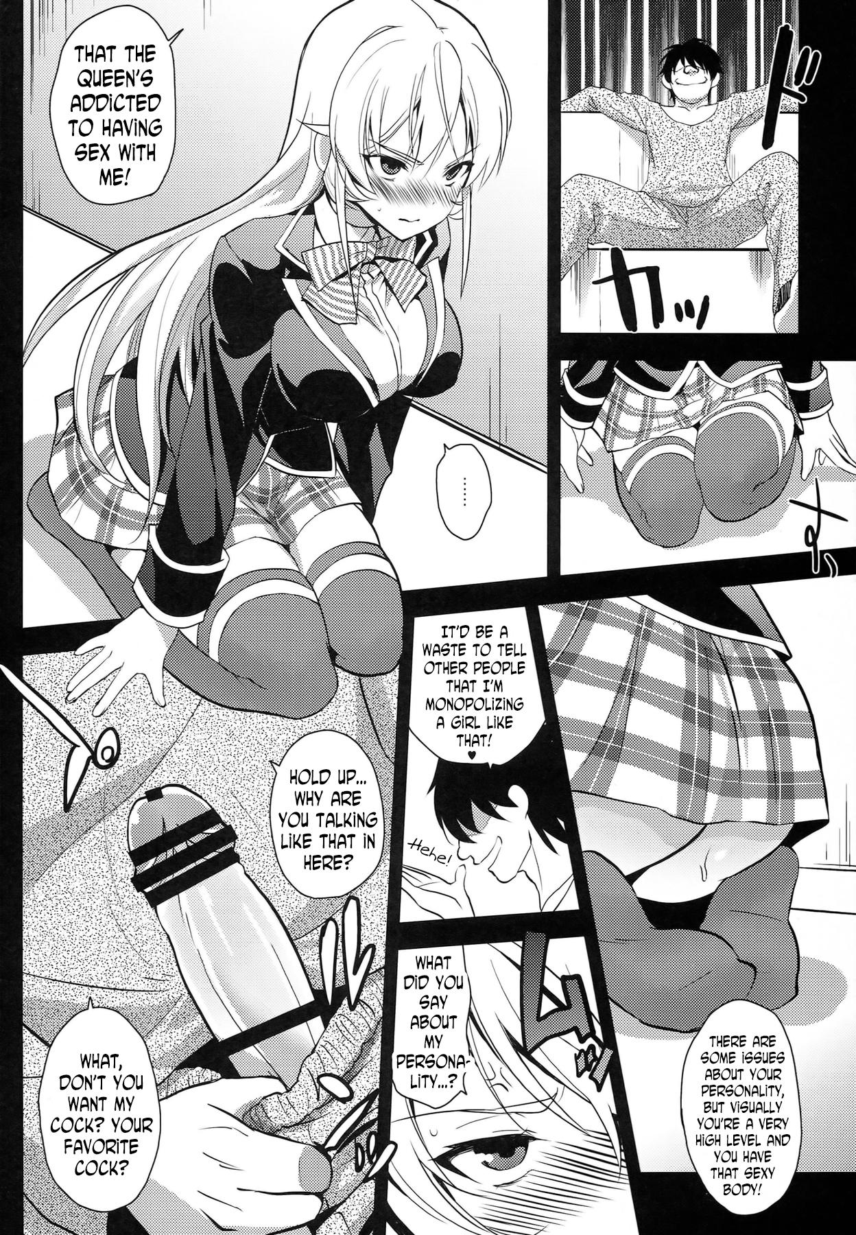 White Chick Ochibureta Joou to Niku | The Fallen Queen & Meat - Shokugeki no soma Dotado - Page 6