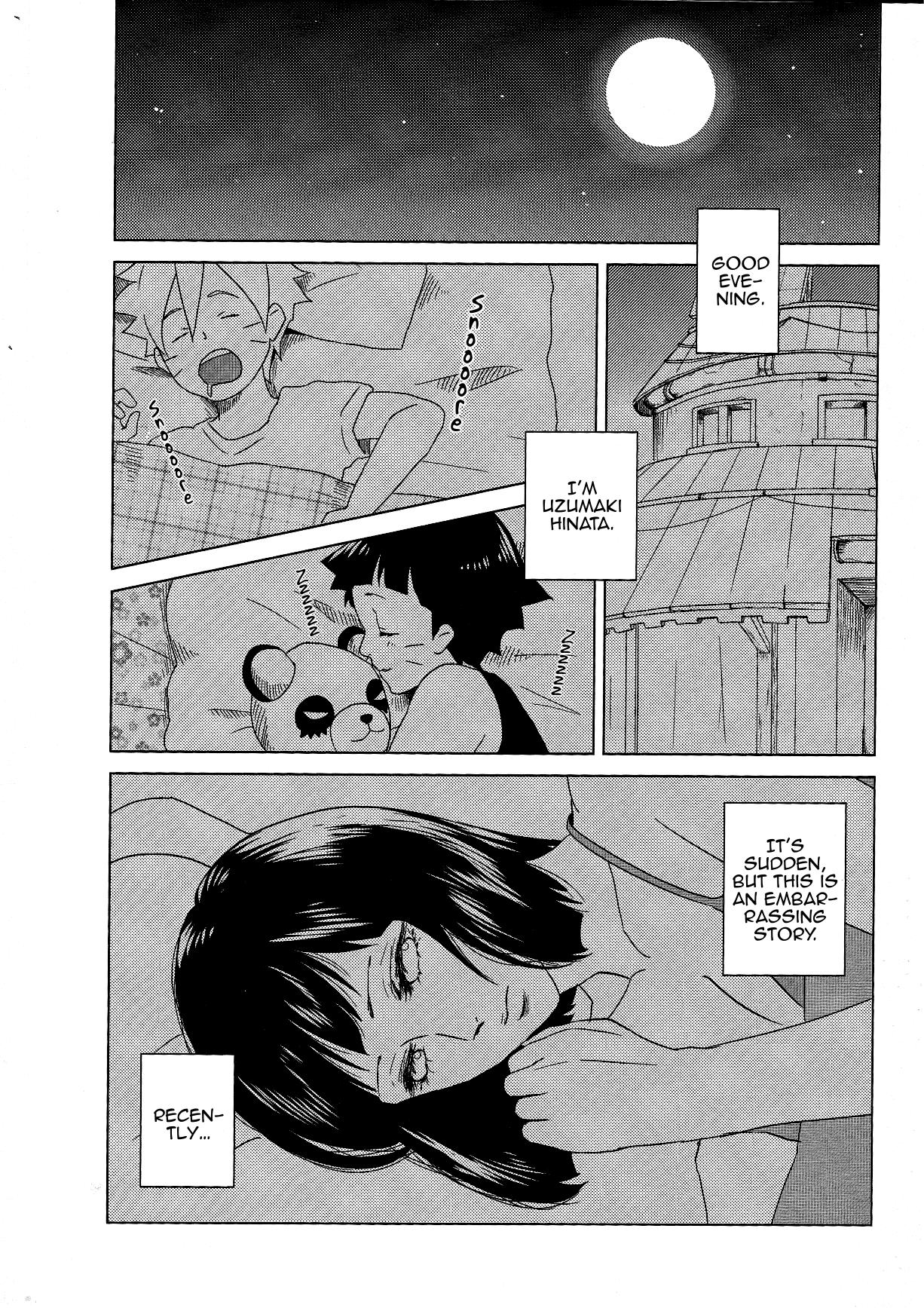 Amateur Cum Uzumaki Hinata no Monologue Tokidoki, Anata | Uzumaki Hinata's Monologue - Naruto Gay Gangbang - Page 2